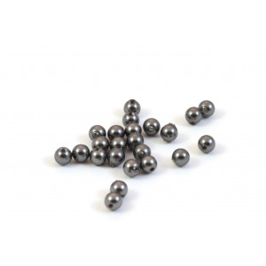Swarovski perle (5810) ronde 4mm dark grey 